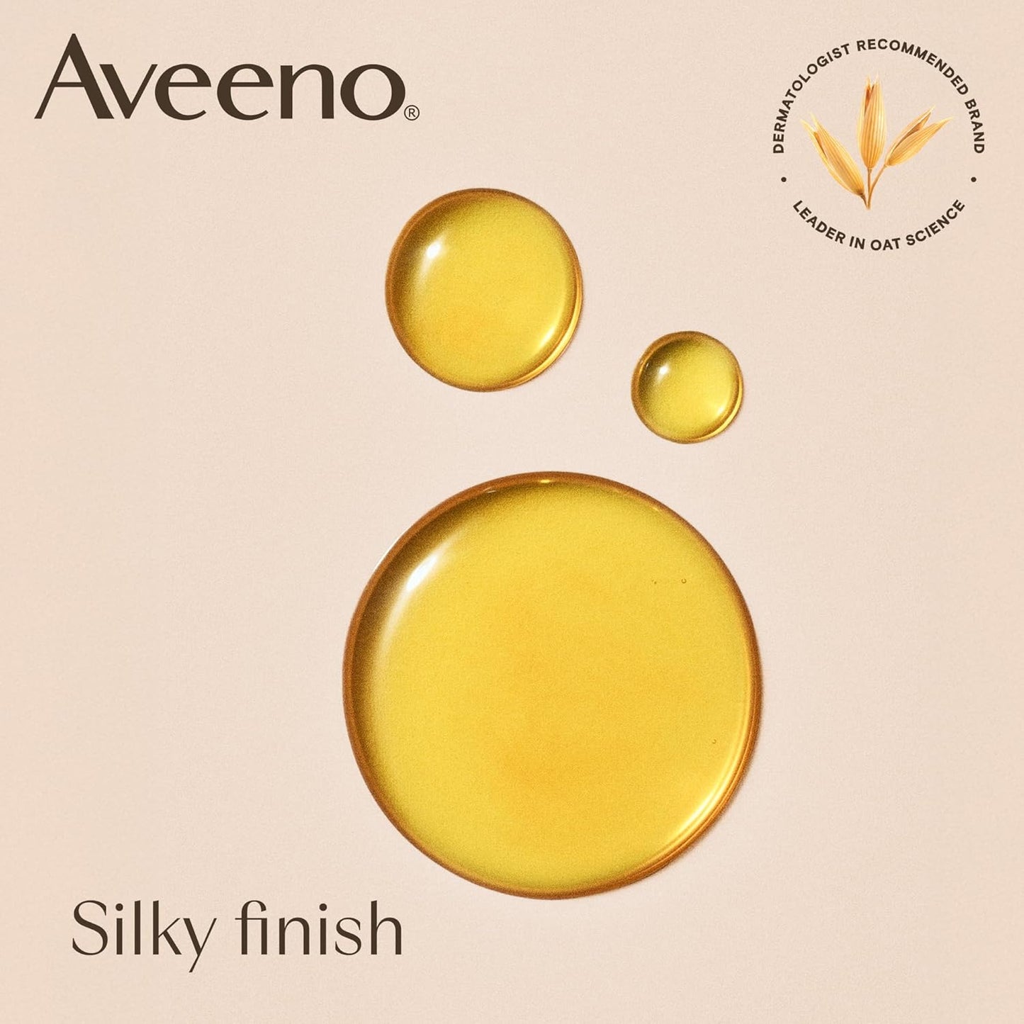 Aveeno Daily Moisturising Body Cleansing Oil (1x 50ml), Nourishing Shower Body Oil for Normal to Dry Skin, Soap-Free, Lightly Scented &amp; Vegan* with Soothing Prebiotic Triple Oat