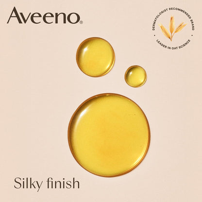 Aveeno Daily Moisturising Body Cleansing Oil (1x 50ml), Nourishing Shower Body Oil for Normal to Dry Skin, Soap-Free, Lightly Scented &amp; Vegan* with Soothing Prebiotic Triple Oat