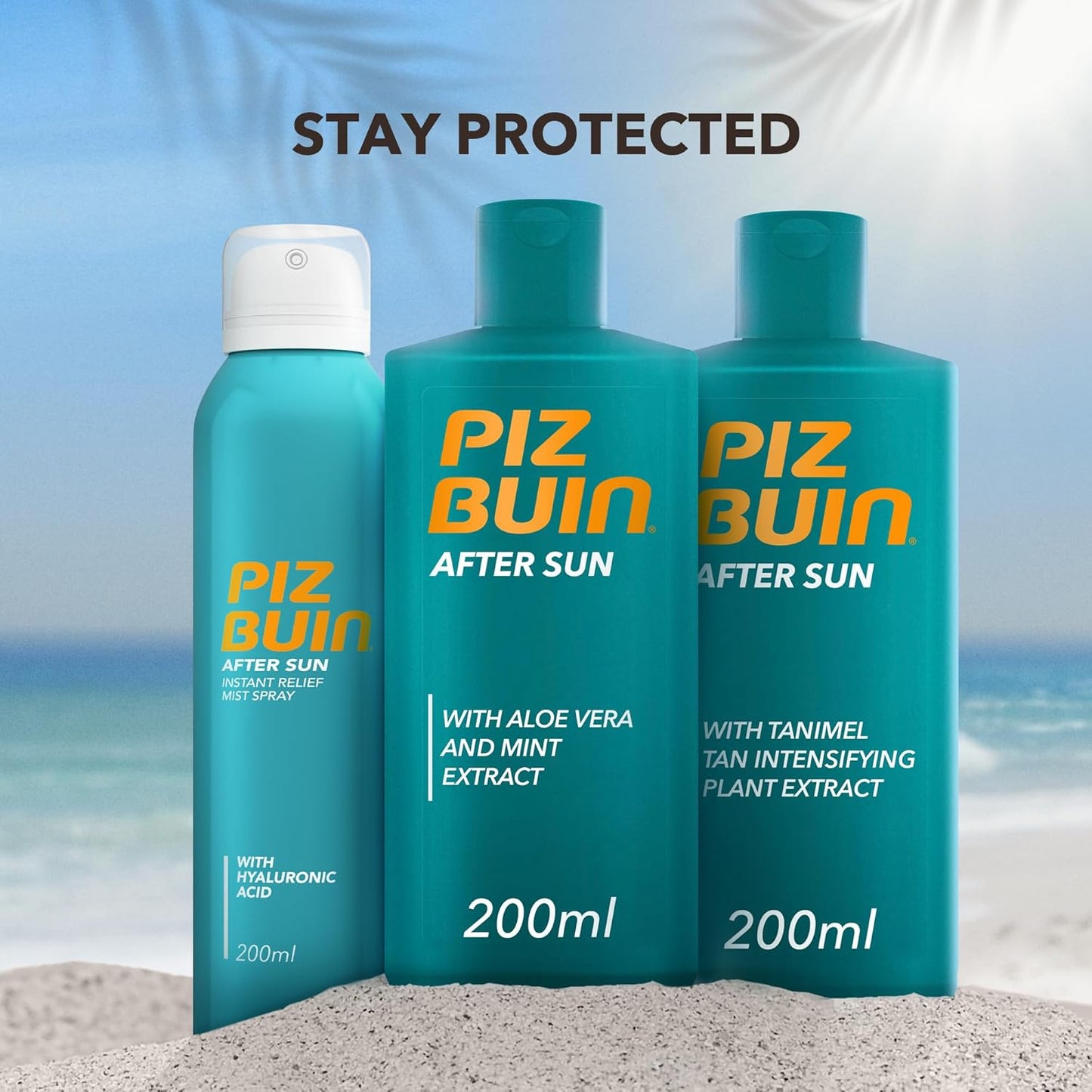 A quiet after‑sun ritual with Piz Buin