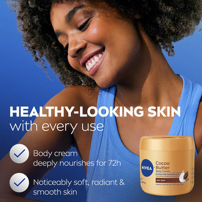 Nivea Cocoa Butter Body Cream, 15.5 Ounce
