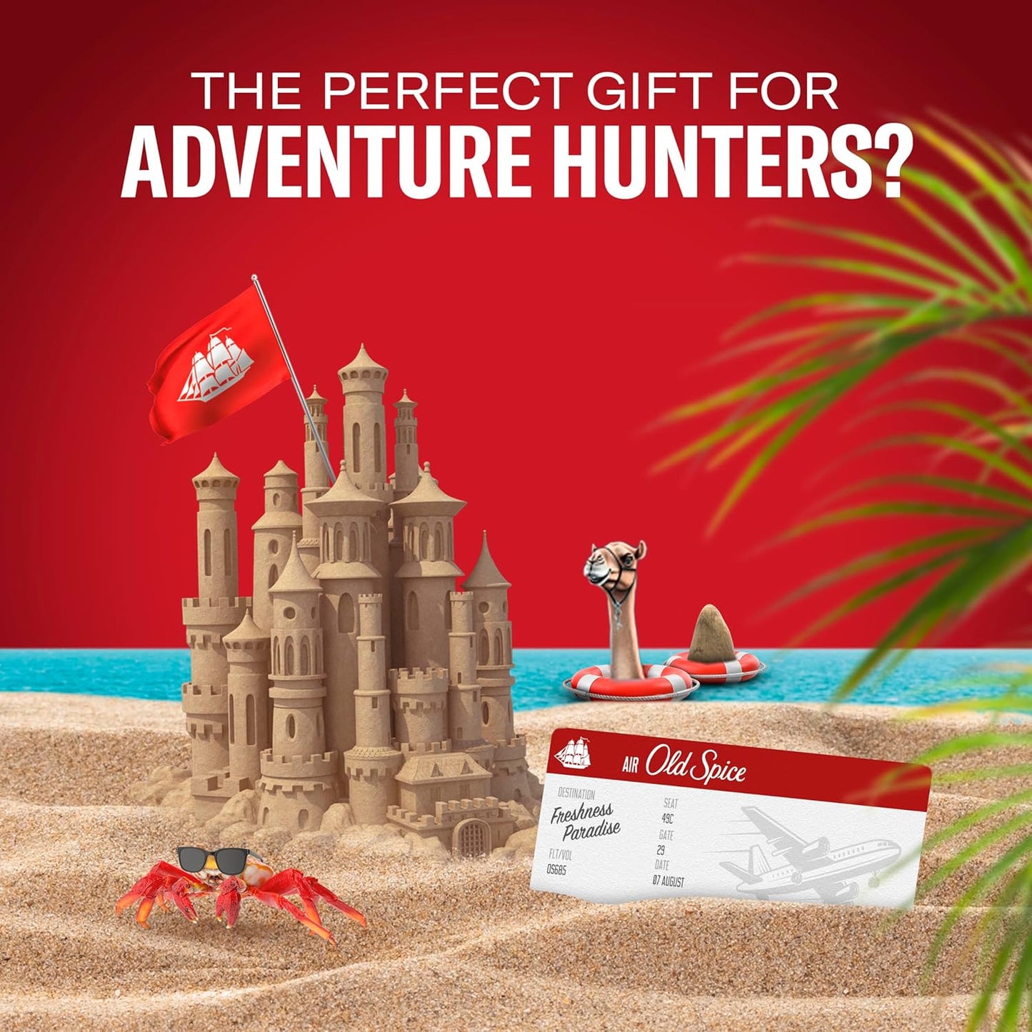 Old Spice Travel Bag Gift Set for Men with Captain Deodorant Stick and Shower Gel, 24/7 Fressshhh with Daily Use, Long Lasting Perfume Quality Scent