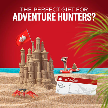 Old Spice Travel Bag Gift Set for Men with Captain Deodorant Stick and Shower Gel, 24/7 Fressshhh with Daily Use, Long Lasting Perfume Quality Scent