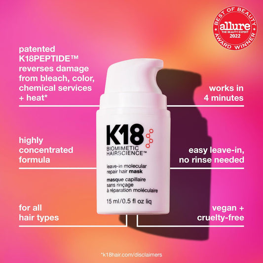 Why the K18 Leave‑In Molecular Hair Mask feels like a cheat‑code for damaged hair