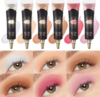 Eyeshadow Primer - Cream Eye Primer - Eye Base for Long Lasting Eye Makeup - Cream Colorful Eyeshadow Base for Eyelid - Matte Full Coverage Concealer Makeup for Mature Skin (02 MEDIUM)