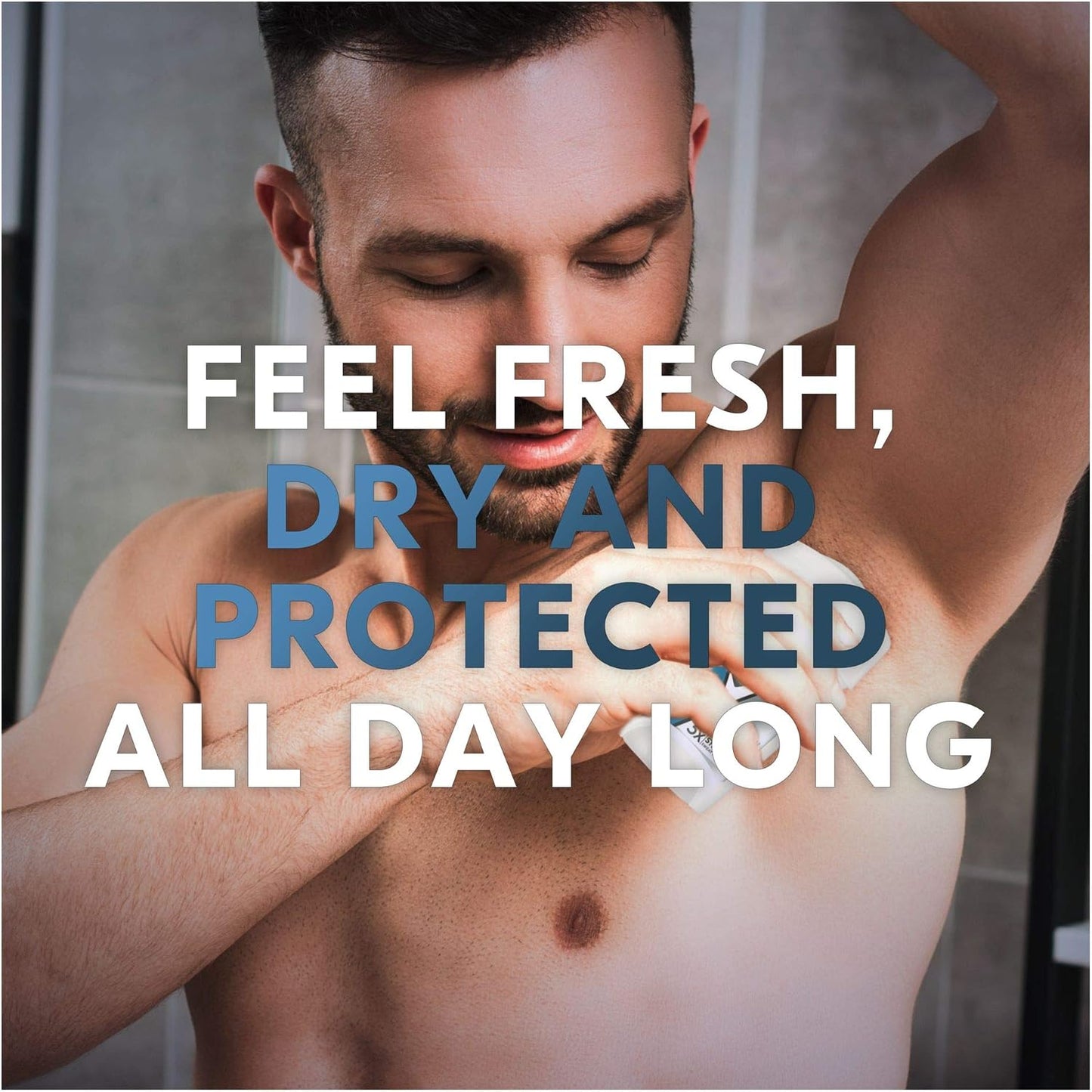 Sure Men Maximum Protection Clean Scent Antiperspirant Deodorant Cream Stick with 3x stronger* sweat protection for 96 hour sweat and odour protection 45 ml, Pack of 6