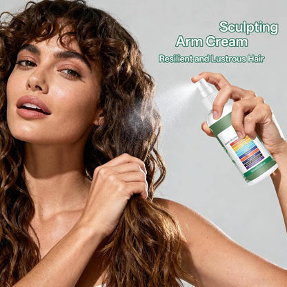 Hair Conditioning Mist Detangling Spray, Multi-Tasking Leave-In Spray, Keratin Hair Essences Spray, Leave-In Conditioning Mist for Dry, Scalp Care Spary for Hair Bouncy and Glossy (1PC)