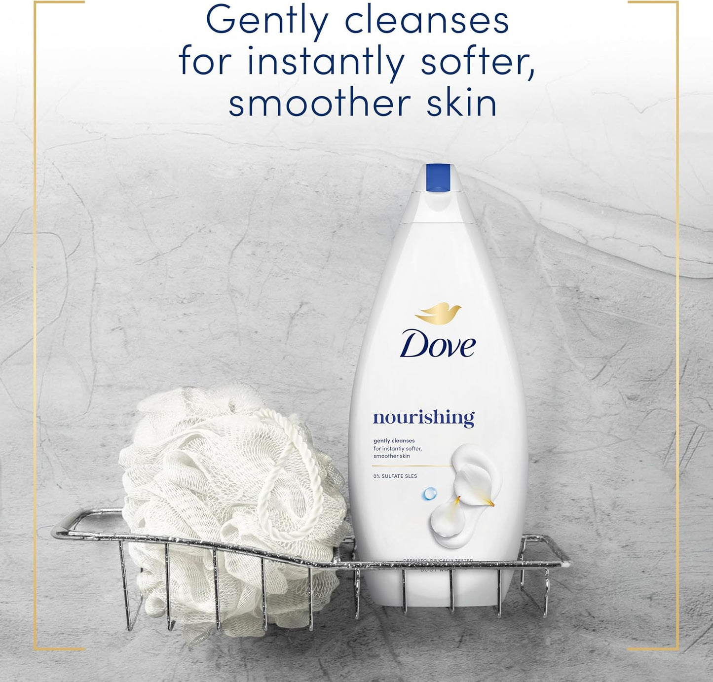 Dove Shower Gel Body Wash Nourishing Cleanser, Sulfate-Free, Vegan 720 ml