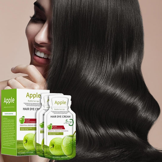 Colour Hair Dye, 300 ml Colouring Cream with Grey Cover, Fruity Fragrance, Long-Lasting Colour Holding, Natural Plant Extracts for Salon, Home, Beginners &amp; Family