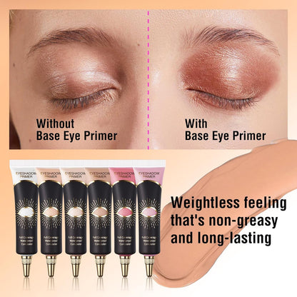 Eyeshadow Primer, Waterproof Long Lasting Pigment Base Eyeshadow Primer For All Day Wear, Light Ultra-Creamy Eye Base for Pigment-Rich Eye Makeup