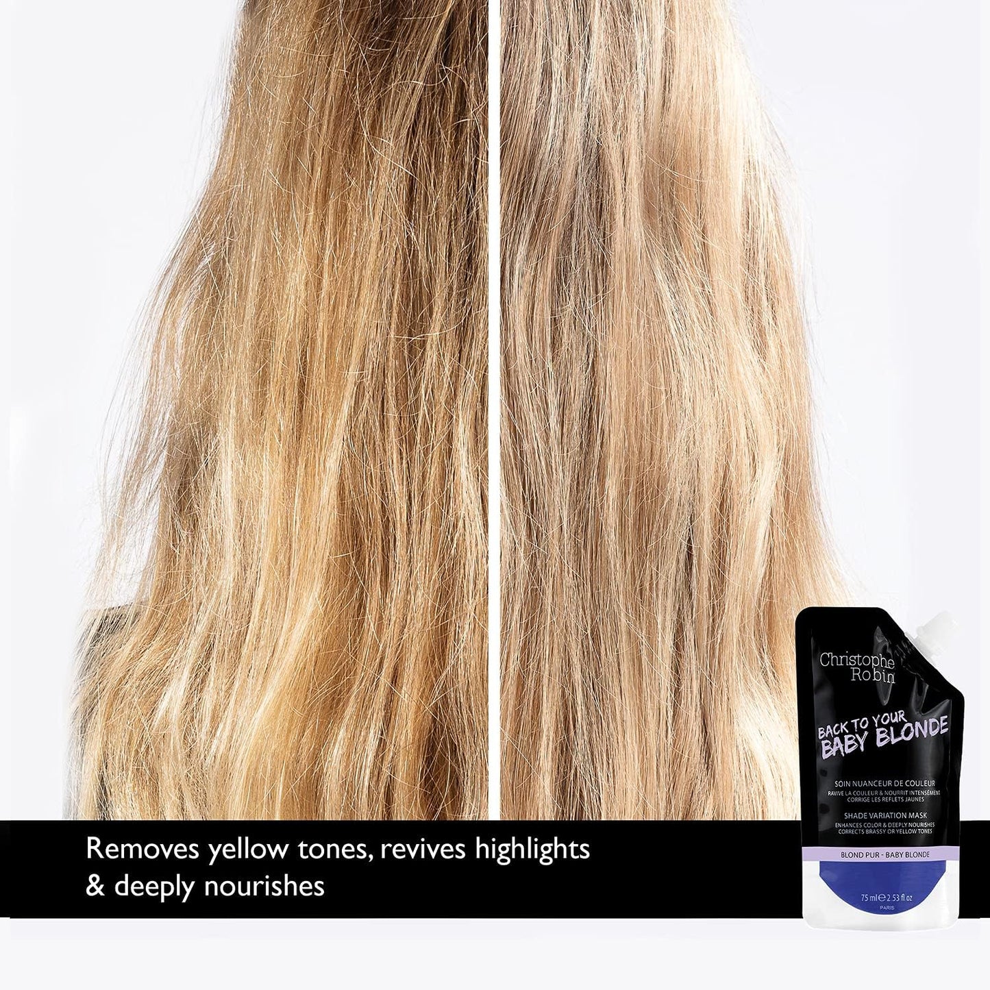 Christophe Robin Shade Variation Mask Pocket Baby Blond - 75 ml