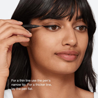 Clinique High Impact Easy Liquid Eyeliner | Waterproof, Long Lasting, Smudge Resistant + Safe For Sensitive Eyes