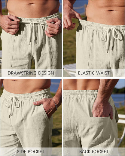 Why the YAOBAOLE Men’s Linen Shorts Feel Like a Summer Essential
