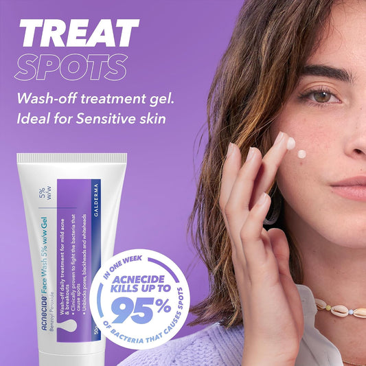 Acnecide Face Wash Gel – the everyday ally for spot‑prone skin