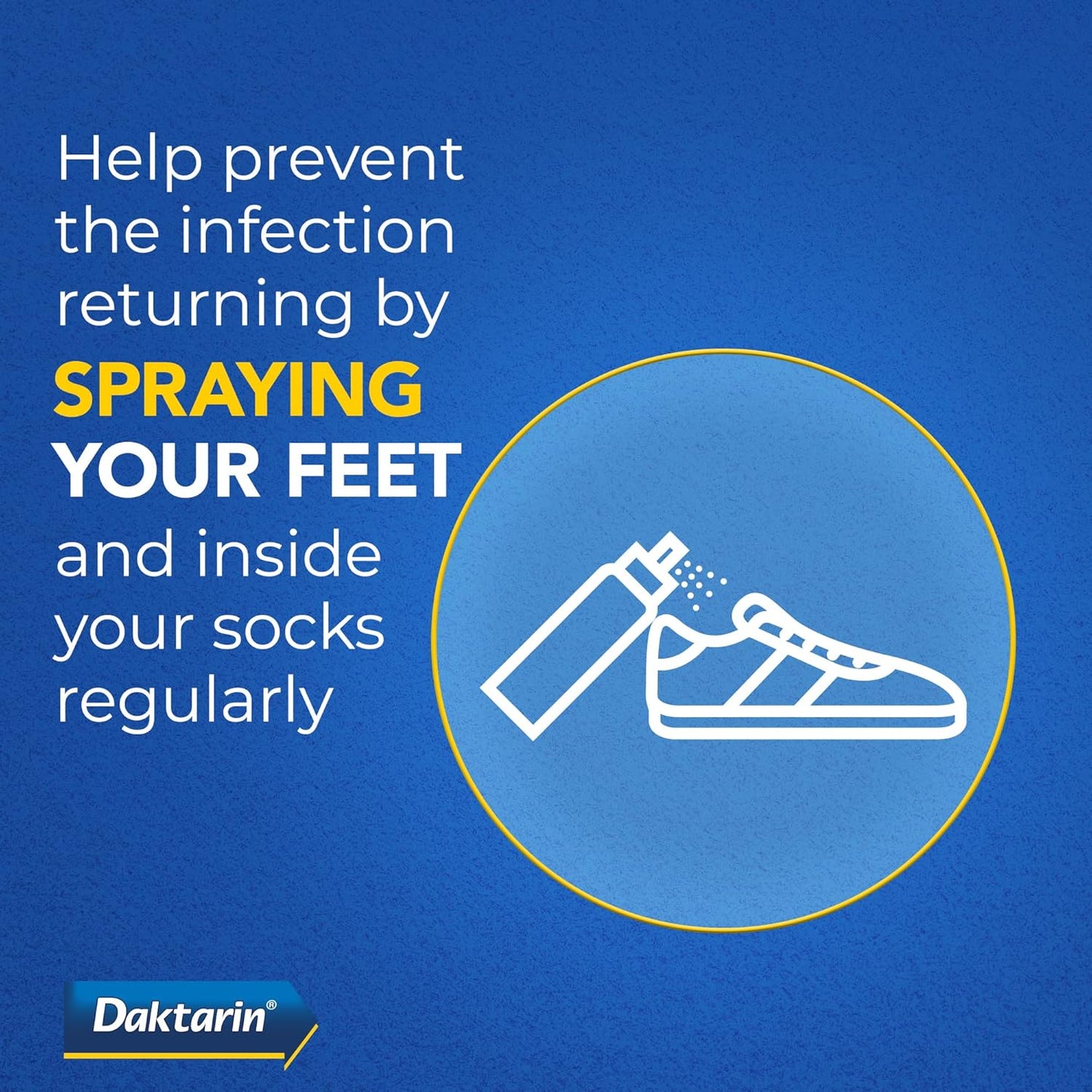 Keeping the Feet Happy with Daktarin Dual‑Action Spray Powder