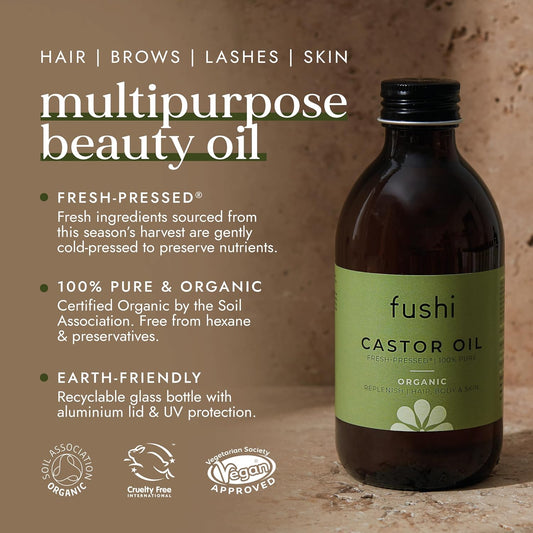 Why Fushi’s Organic Castor Oil Is Worth a Spot on Your Vanity