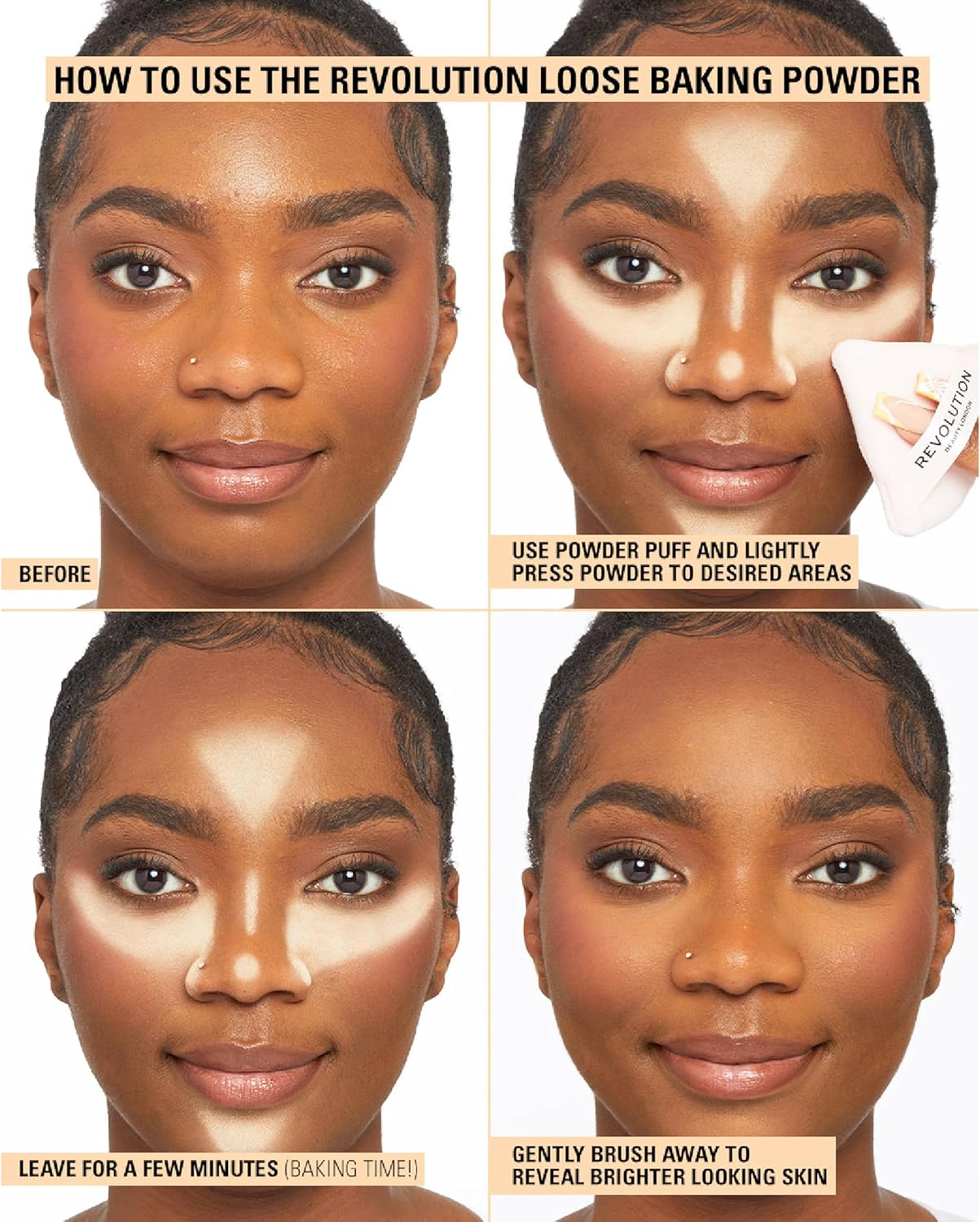 Why Revolution Beauty’s Loose Baking Powder Earns a Spot in My Bag