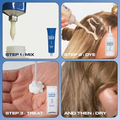 Clairol Lasting Colour Permanent Hair Dye | Ideal Grey Coverage | Shiny and Moisturised Hair | 8A Medium Ash Blonde
