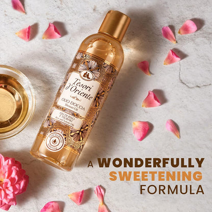 shower oil - rice &amp; Tsubaki oils 250 ml
