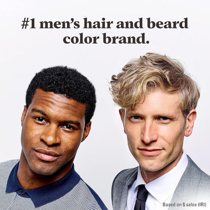 Just For Men Touch of Grey Dark Brown Hair Dye For a Natural Salt &amp; Pepper Look, T45
