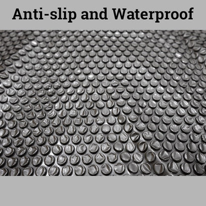 SHATCHI 4/6 Bathers Round/Square Bubble Mat Heat Preservation Energy Saving for All Mspa and Hot tubs, Grey