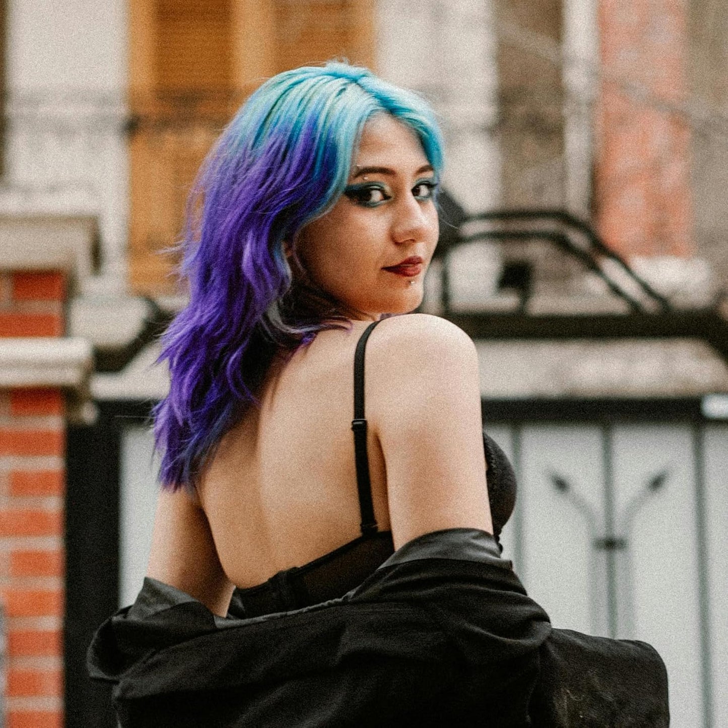 ARCTIC FOX 100% Vegan &amp; Cruelty Free Vibrant Semi Permanent Hair Colour Dye - Purple AF 165 ml e