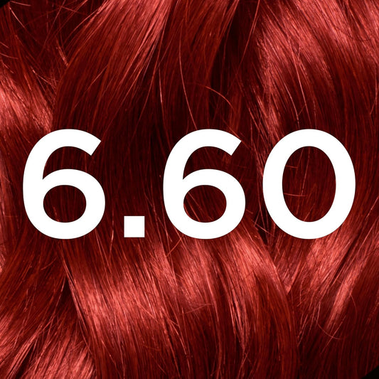 Garnier Nutrisse Ultra Color, Permanent Hair Dye, Intense Colour, For All Hair Types, 6.60 Fiery Red