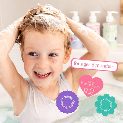 Only Curls Little Curls Magic Detangling Spray, 200ml, Kids Hair Detangler, Tames Tangles &amp; Hydrates, Gentle Leave-In Conditioner, Easy Routine, Vegan &amp; Cruelty Free, For All Curly Hair Types