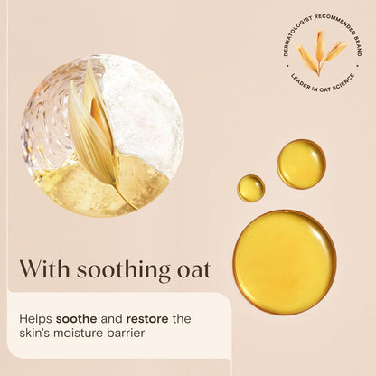 Aveeno Daily Moisturising Body Wash (1x 500ml), Gentle Body Wash with Soothing Colloidal Oatmeal, Nourishing Body Cleanser for Sensitive and Normal to Dry Skin