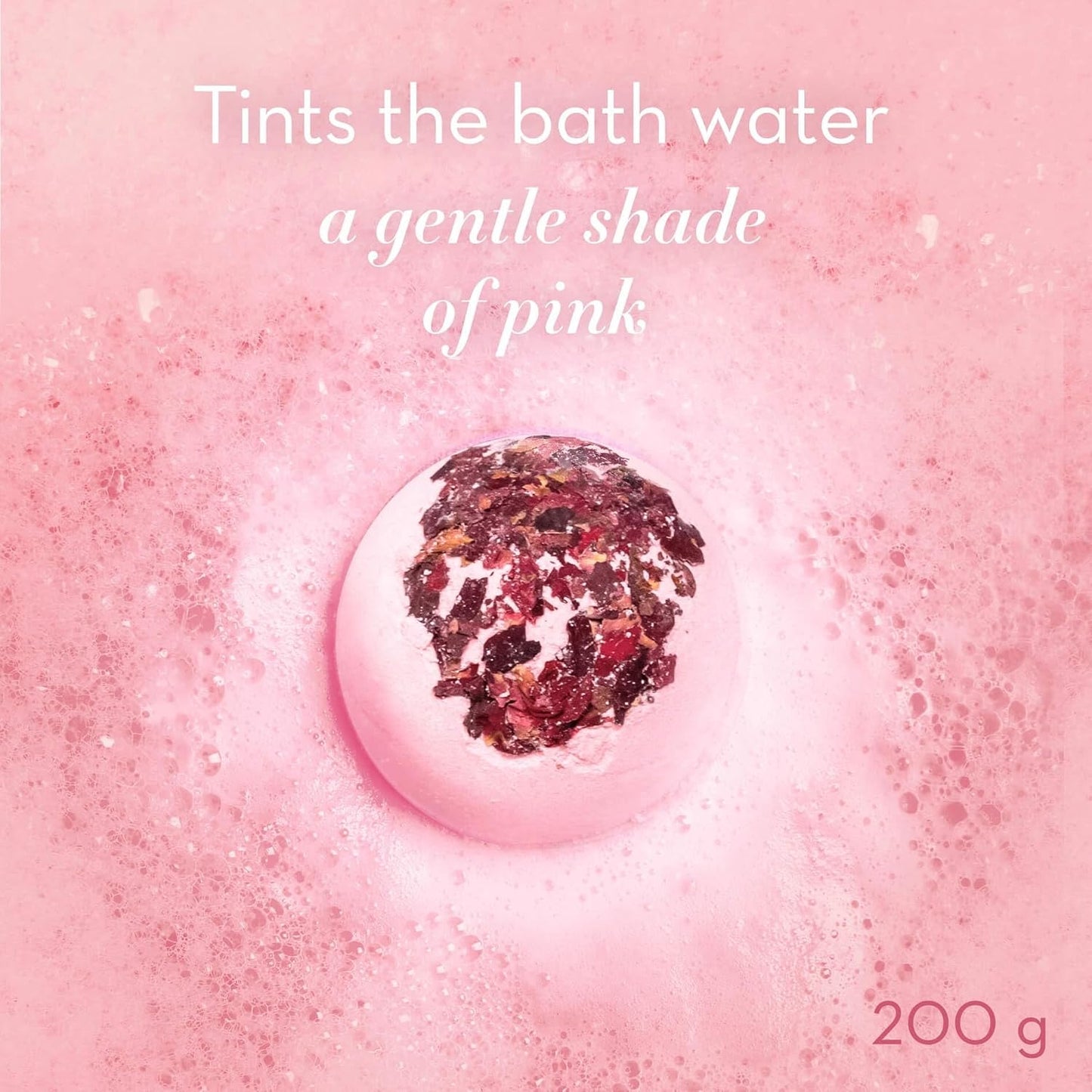 Soft pink fizz for a quiet evening