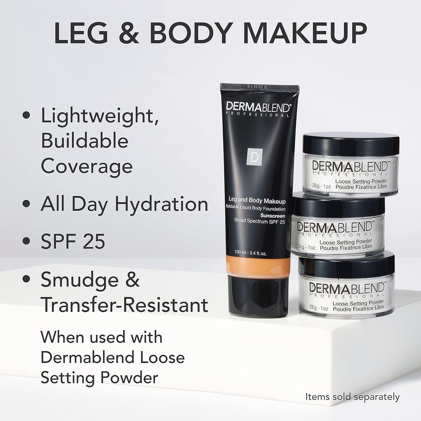 Dermablend Leg and Body Makeup, 45N Medium Bronze