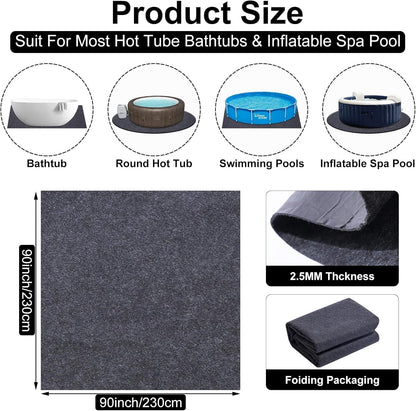 Why a Simple Floor Mat Can Turn Your Hot‑Tub Time into a No‑Worry Ritual