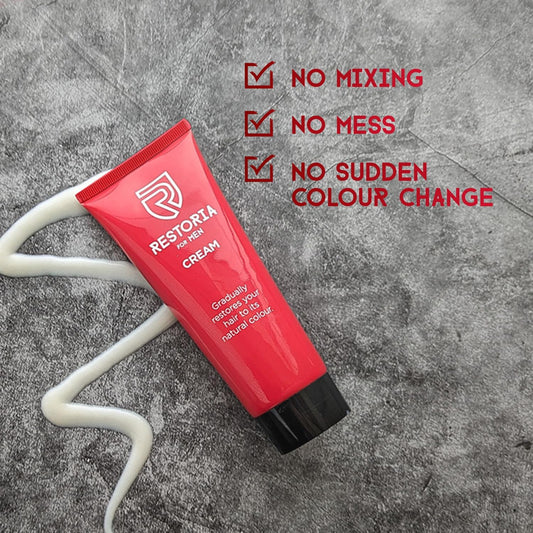 Restoria Grey Reducing Hair Cream for Men | 100m