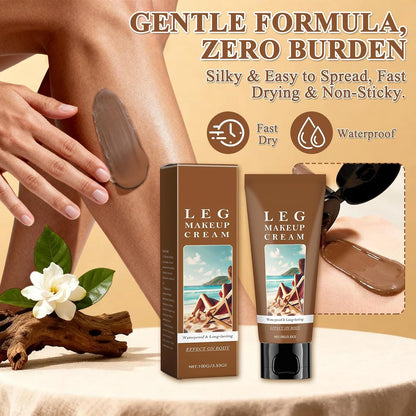 Body Coverage Perfector, Leg Makeup Waterproof No Transfer, Long-Lasting, Balances Skin, Full Coverage Foundation for Daily Wear
