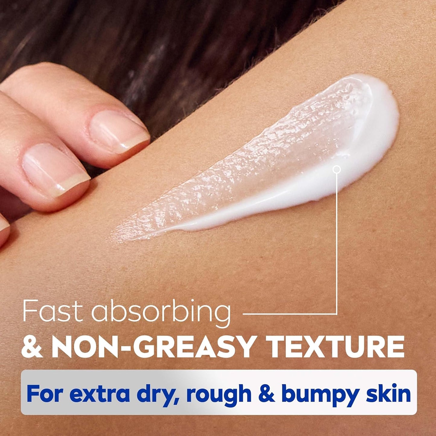 NIVEA Repair &amp; Care Urea Cream (400ml), Deeply Hydrating Moisturising Cream, Moisturises Dry Skin With Urea and Glycerine for 72H, Ideal for Body, Hand and Face