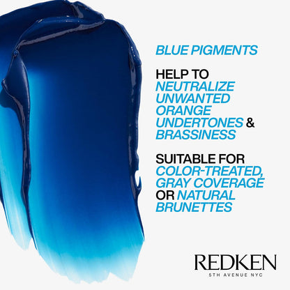 Redken Color Extend Brownlights | Blue Conditioner | For Natural &amp; Color-Treated Brunettes