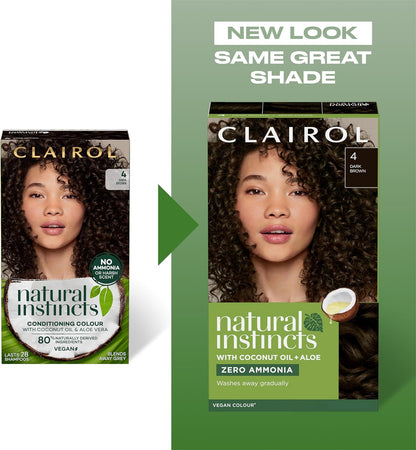 Clairol Natural Instincts 6A Light Cool Brown