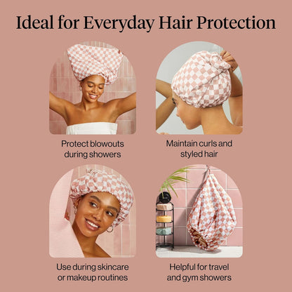 Finally a shower cap that feels more like a style upgrade