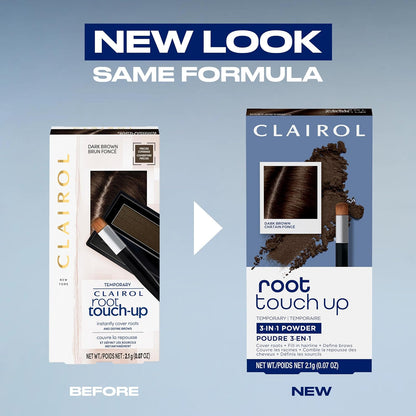 Clairol Root Touch-Up Concealing Powder, Medium Brown, 1 Count