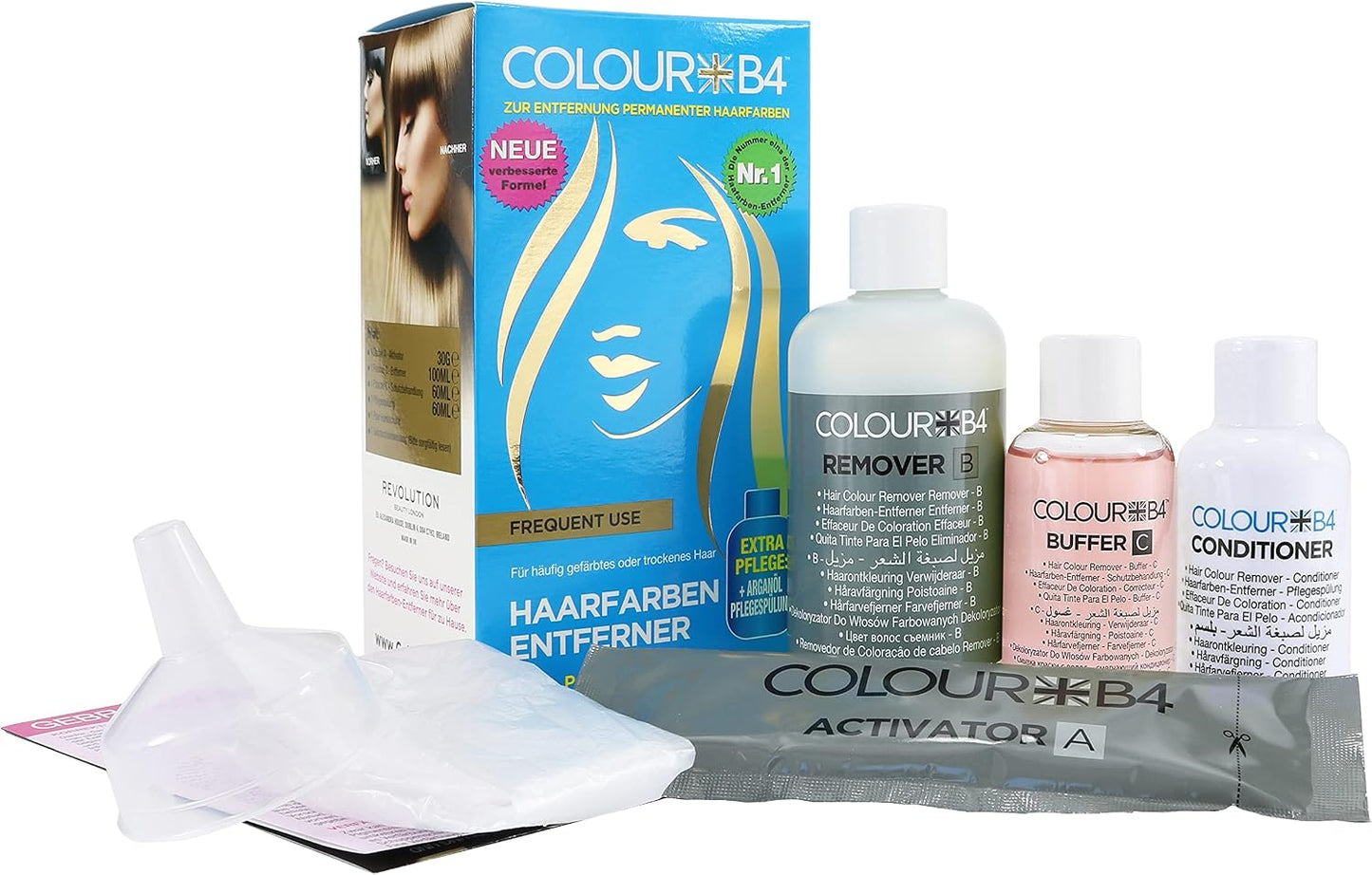 Color B4 hair color remover FREQUENT Use, 1 pcs