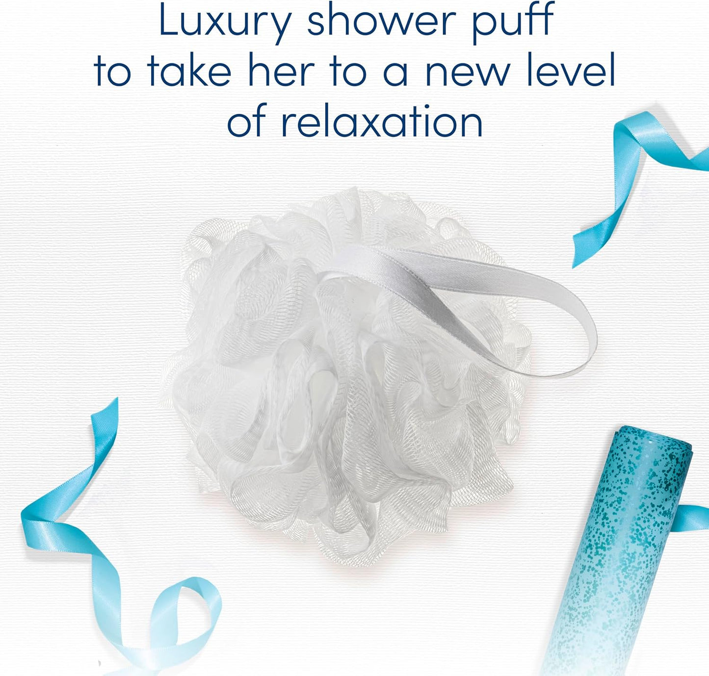 Dove Relax Duo Gift Set Body Wash Collection with a shower puff perfect gifts for her 2 piece