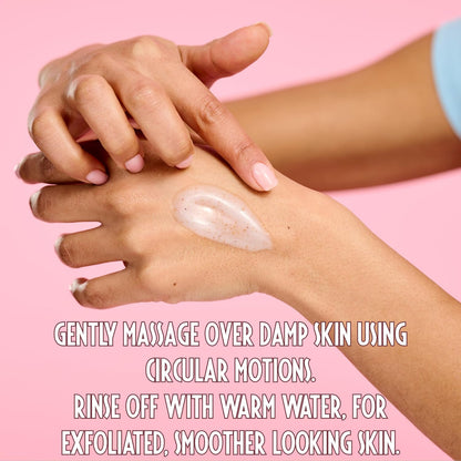 Dirty Works Lovely Scrubbly Body Scrub - Exfoliating Sugar &amp; Fruit Acids for Smooth, Revived Skin - 250ml - Signature Collection - Gentle Polish &amp; Brighten