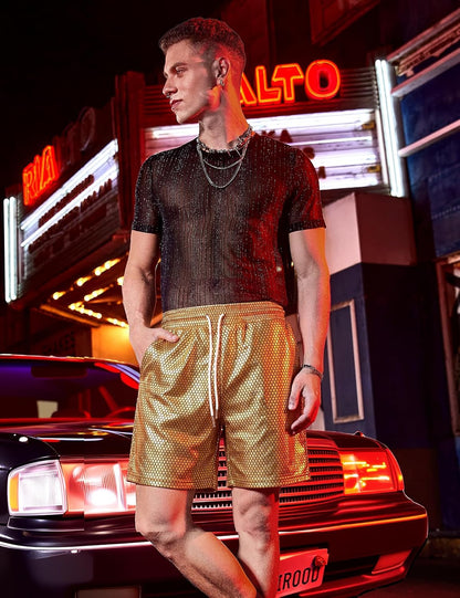 Why the Casey Kevin Metallic Shorts Might Just Be Your Next Party MVP