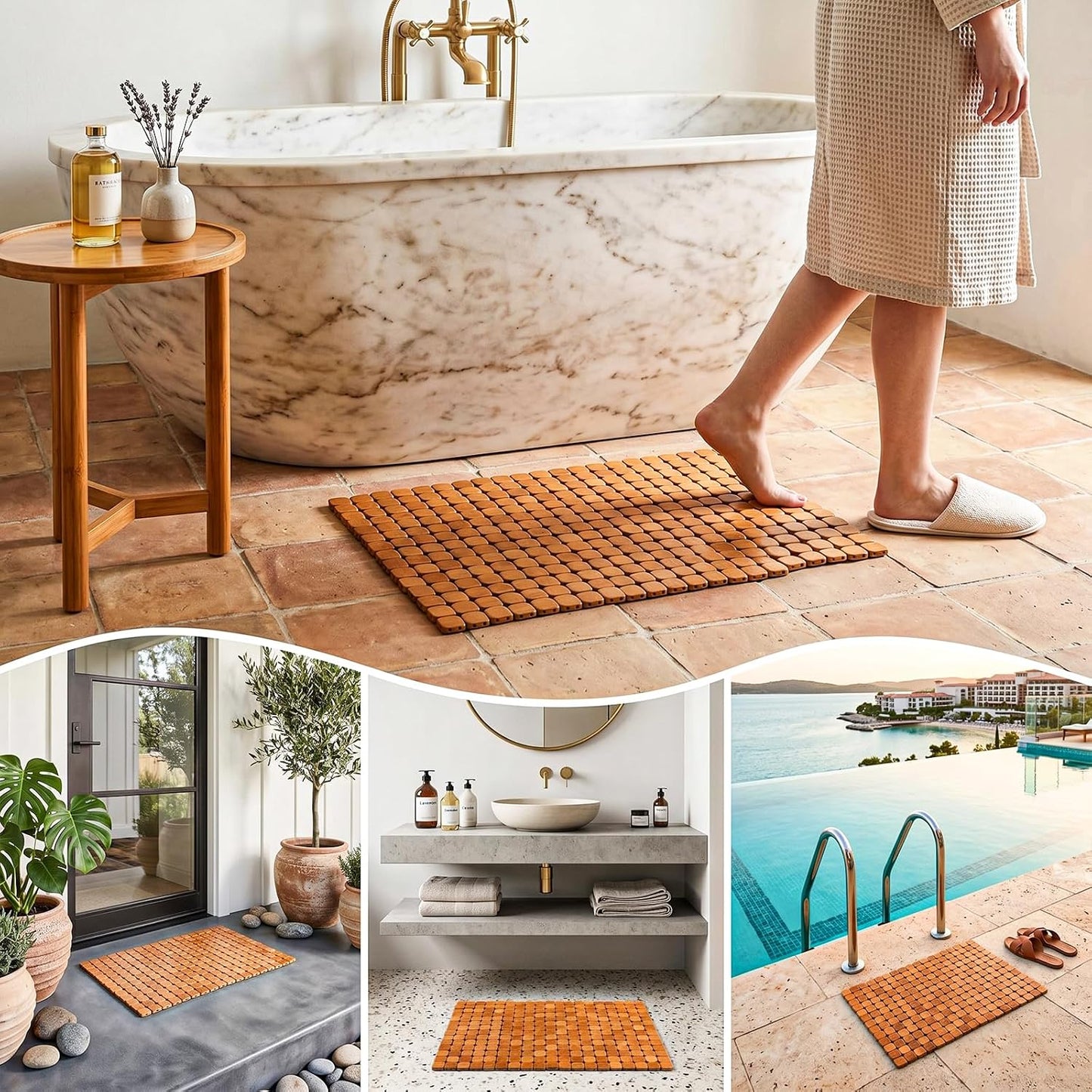 Why a Bamboo Mat Might Just Be the Upgrade Your Bathroom Needs