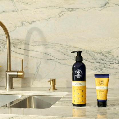 Neal's Yard Remedies Bee Lovely Hand Wash, Gentle &amp; Nourishing, Scented Liquid Soap With Mandarin &amp; Orange Essential Oils, 295 ml