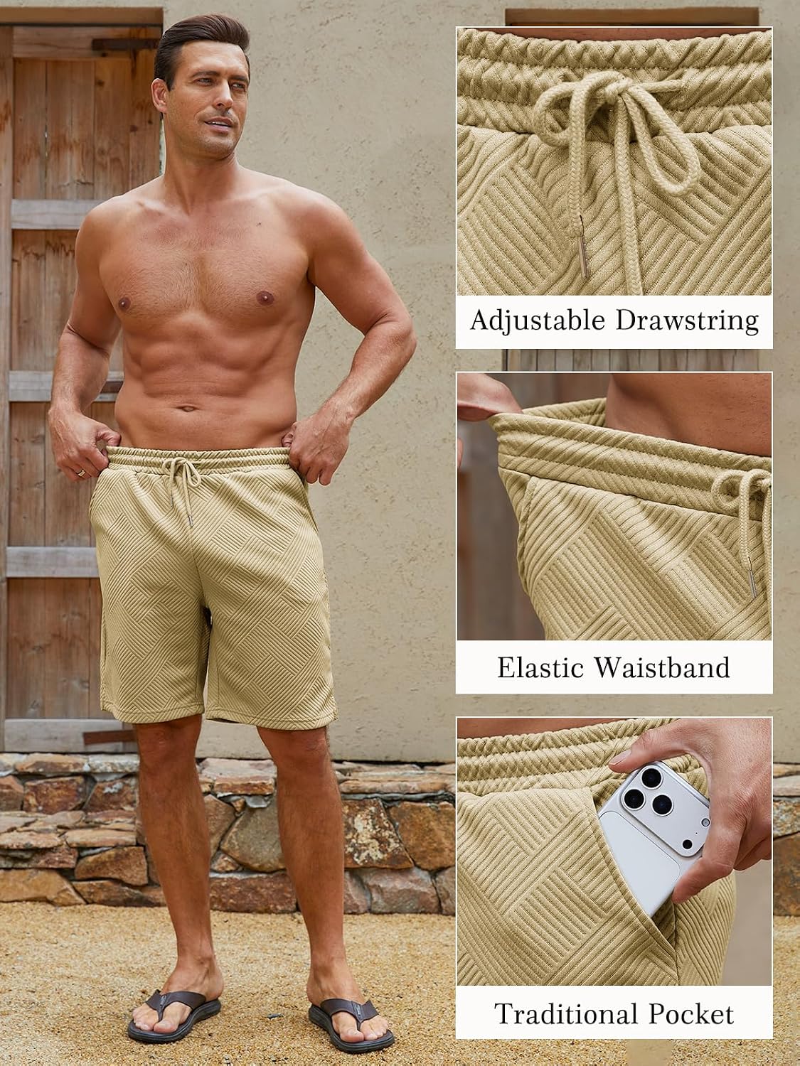 Why these textured knit shorts feel like summer’s best‑kept secret