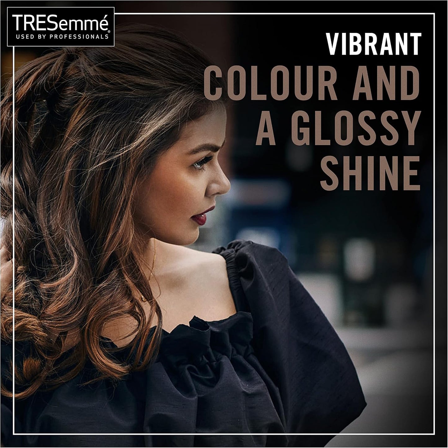 TRESemmé Dark Brunette Colour Enhancing Hair Mask with colour pigments &amp; argan oil for a vibrant colour with brilliant shine between colourings 200 ml