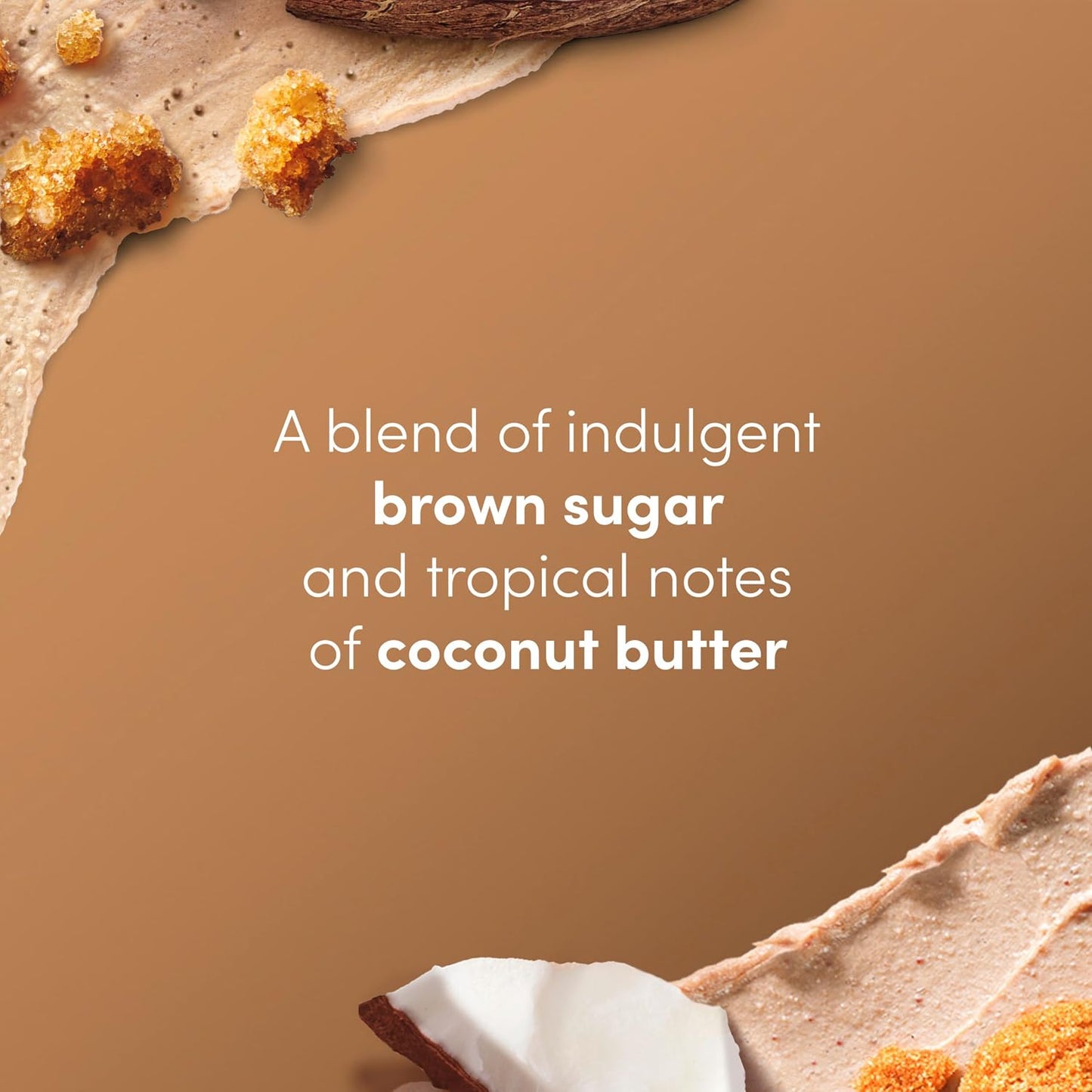 Body Scrub, Brown Sugar &amp; Coconut Butter, 10.5 oz (298 g), Dove