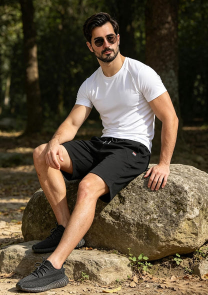 JustSun Men’s Shorts: casual comfort that actually moves with you