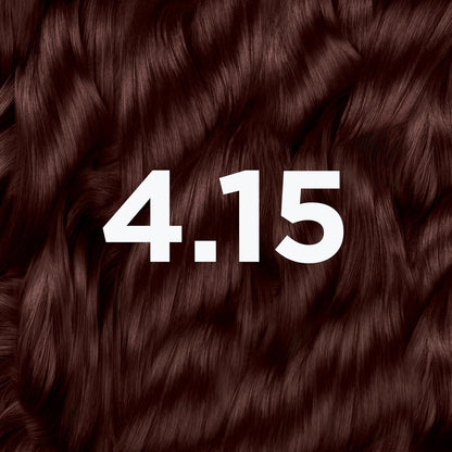 Garnier GOOD Permanent Hair Dye, 4.15 Iced Chestnut Brown. Delivers 100% grey coverage and 8-week colour. No ammonia, vegan shea butter formula for cool, rich brown on all hair types.