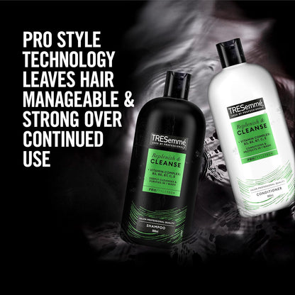 Fresh‑Feeling Hair with TRESemmé’s Replenish & Cleanse Shampoo